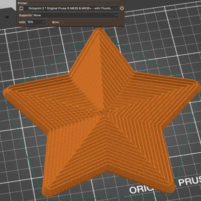 Đồ chơi fidget Ngôi Sao Thôi Miên (Hypnotic Star Fidget Toy)