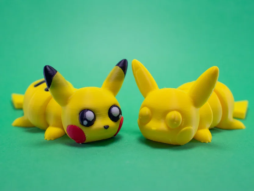 Pikachu Khớp Nối (Articulated) - Print in Place - Image 2