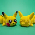 Pikachu Khớp Nối (Articulated) - Print in Place - Thumbnail 2