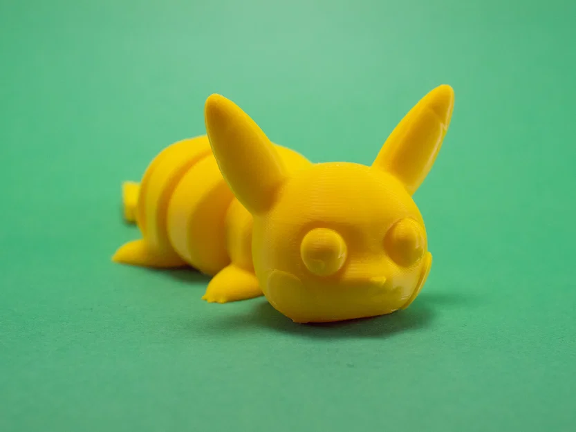 Pikachu Khớp Nối (Articulated) - Print in Place - Image 3