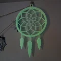 Dreamcatcher Hình Học – Lông Vũ Print-in-Place, cực đẹp với PLA phát sáng - Thumbnail 1