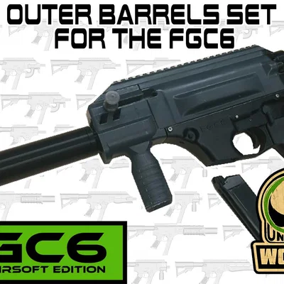 Bộ outer barrel & suppressor cơ bản FGC-6 S AF H MKI/MKII