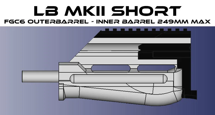 Bộ outer barrel & suppressor cơ bản FGC-6 S AF H MKI/MKII - Image 4