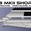 Bộ outer barrel & suppressor cơ bản FGC-6 S AF H MKI/MKII - Thumbnail 4
