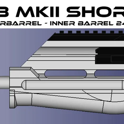 Bộ outer barrel & suppressor cơ bản FGC-6 S AF H MKI/MKII