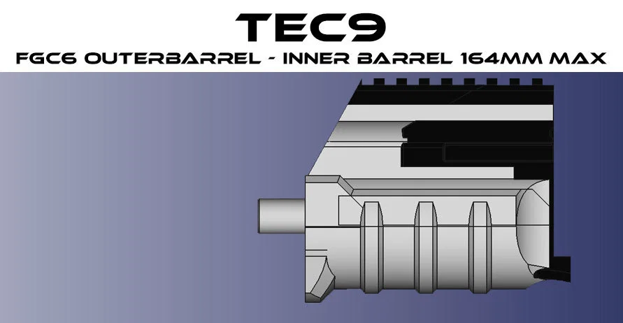 Bộ outer barrel & suppressor cơ bản FGC-6 S AF H MKI/MKII - Image 5