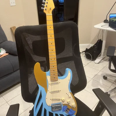 Đàn guitar kiểu Stratocaster 3D có thể in được