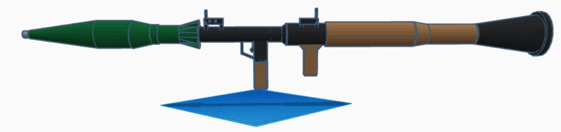 Mô hình súng chống tăng RPG cực chi tiết dành cho in 3D - Image 2