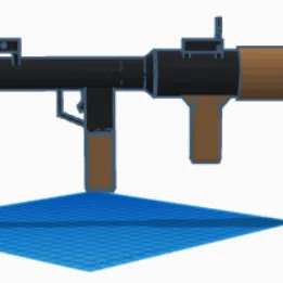 Mô hình súng chống tăng RPG cực chi tiết dành cho in 3D