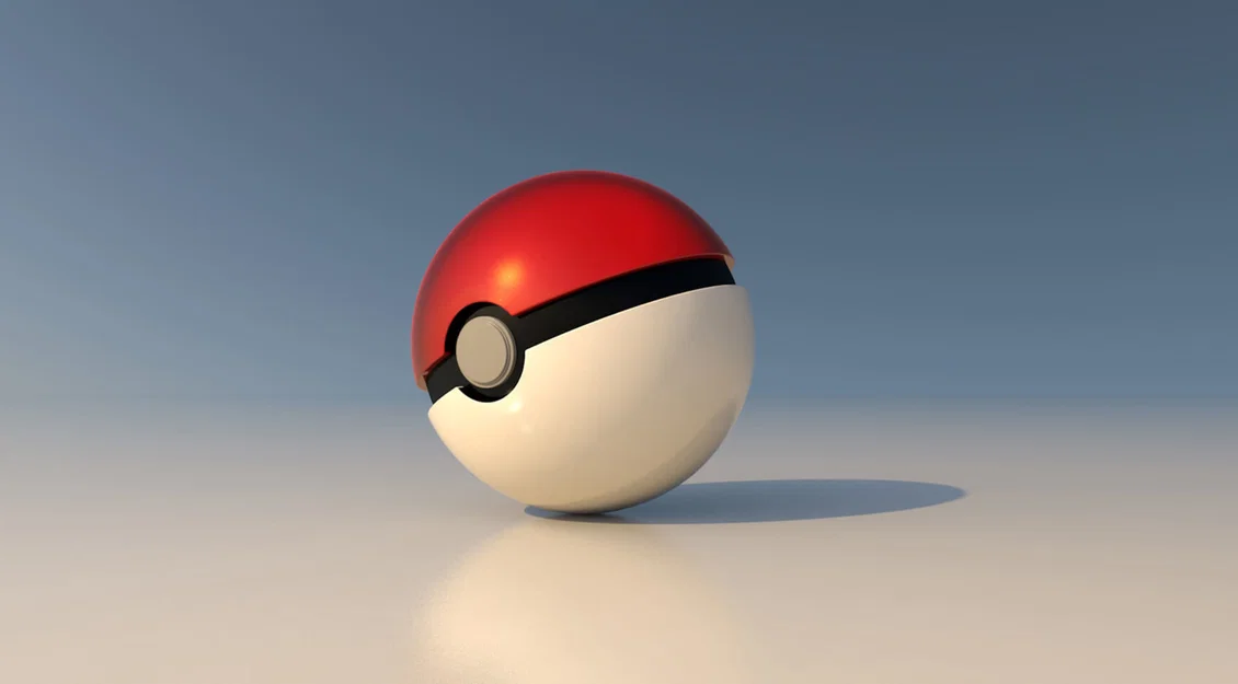 Mô hình Pokeball in 3D cực đẹp cho fan Pokemon - Image 1