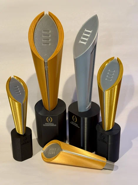 Cúp College Football Playoff (CFP Trophy) – File 3D Fan Recreation - Image 3