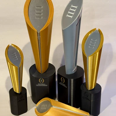 Cúp College Football Playoff (CFP Trophy) – File 3D Fan Recreation