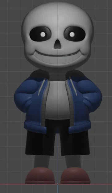 Mô hình Sans Undertale từ Super Smash Bros Ultimate in 3D - Image 1