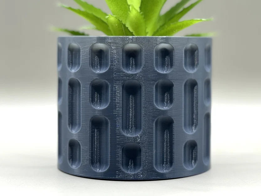 Chậu cây Death Star Panel Star Wars - Planter Vase Mode (3D Print) - Image 1