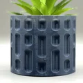 Chậu cây Death Star Panel Star Wars - Planter Vase Mode (3D Print) - Thumbnail 1