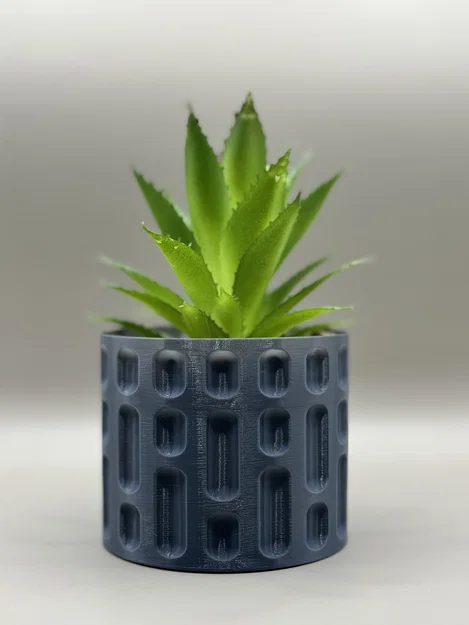 Chậu cây Death Star Panel Star Wars - Planter Vase Mode (3D Print) - Image 2