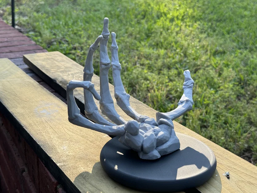 Bàn Tay Xương & Đế Để Bàn - Image 1