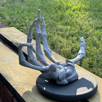 Bàn Tay Xương & Đế Để Bàn