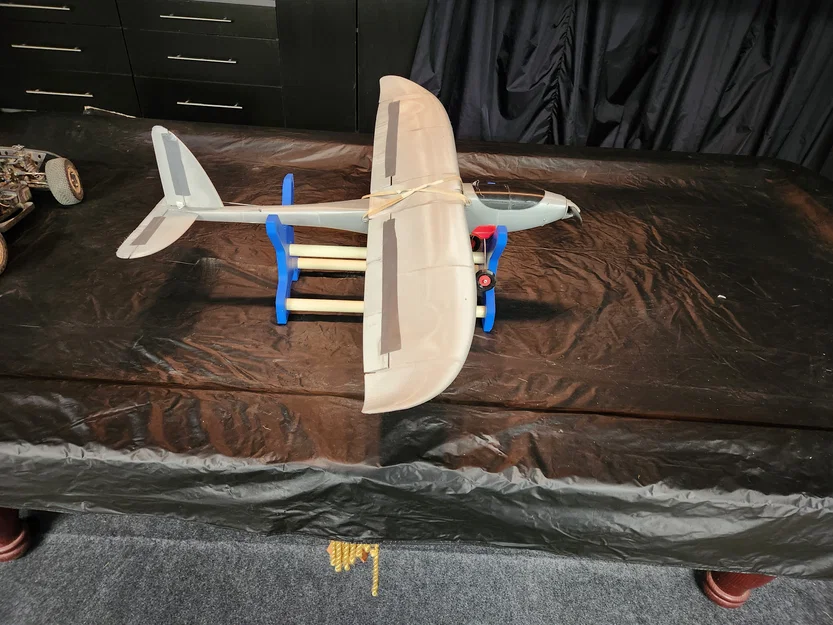 Giá đỡ máy bay mô hình RC (RC Plane Stand) - Thiết kế in 3D bền đẹp - Image 3