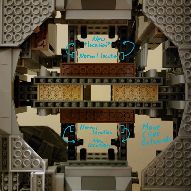 Giá treo tường LEGO Millennium Falcon (UCS) dạng Wall Display - Image 5