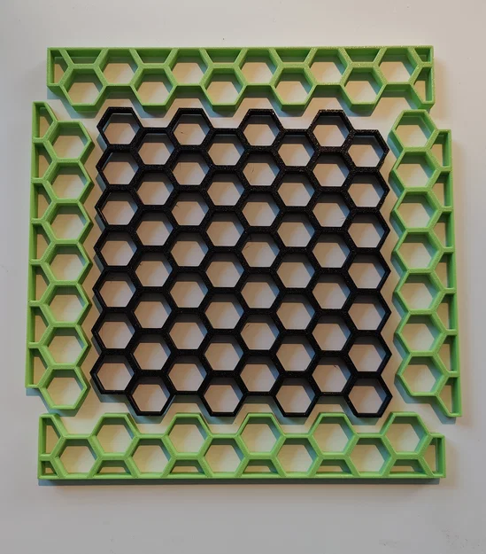 Bộ khung viền trang trí cho hệ thống HSW (Honeycomb Storage Wall) - Image 2