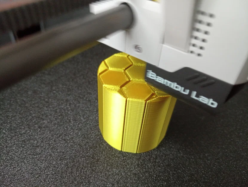 Đồ chơi fidget trượt Hexaball Rosette (printed in-place) - Image 4