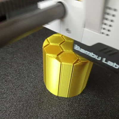 Đồ chơi fidget trượt Hexaball Rosette (printed in-place)