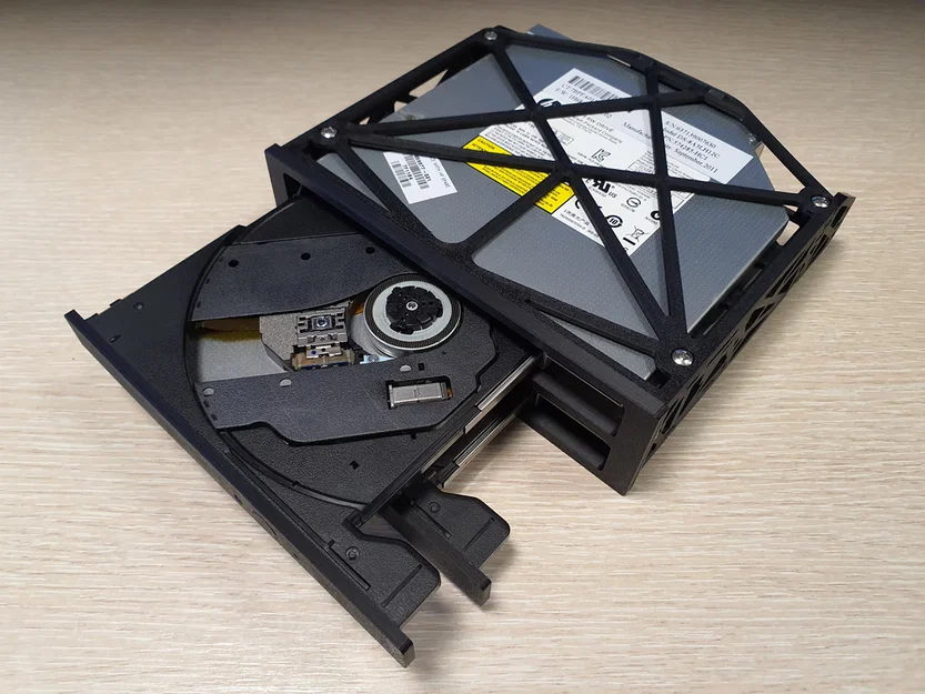 Khung gắn 2 ổ slim ODD cho khoang 5.25" - Image 1