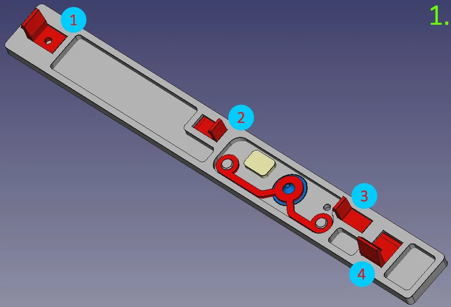 Khung gắn 2 ổ slim ODD cho khoang 5.25" - Image 4