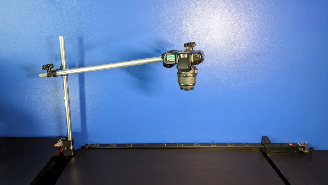 Tay đỡ kẹp bàn DIY tùy biến cho camera hoặc microphone - Image 1