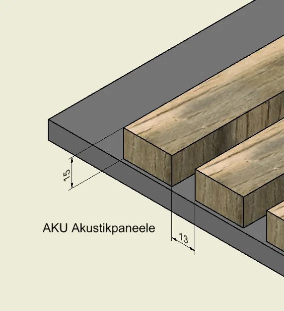 AKU Akustik Wandpaneele: Giá Treo Wallplanter (Halter) In 3D - Image 1
