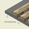 AKU Akustik Wandpaneele: Giá Treo Wallplanter (Halter) In 3D - Thumbnail 1