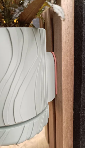 AKU Akustik Wandpaneele: Giá Treo Wallplanter (Halter) In 3D - Image 3
