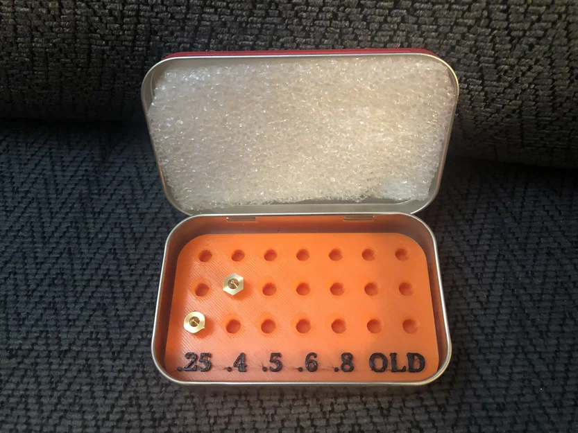 Hộp đựng nozzle bằng hộp thiếc Altoids (Altoids nozzle box) - Image 1