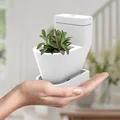 LE TOILET PLANT – Chậu cây để bàn hình bồn cầu (WC) in 3D - Thumbnail 1