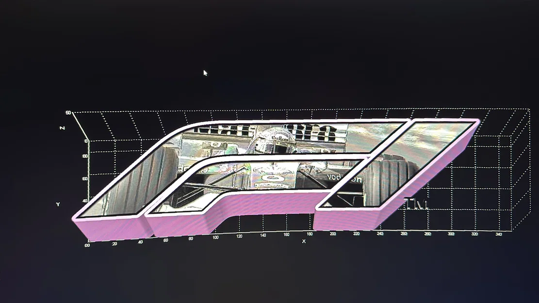 Lightbox Litho kiểu logo F1 (Schumi) - Nắp xe Michael Schumacher - Image 3