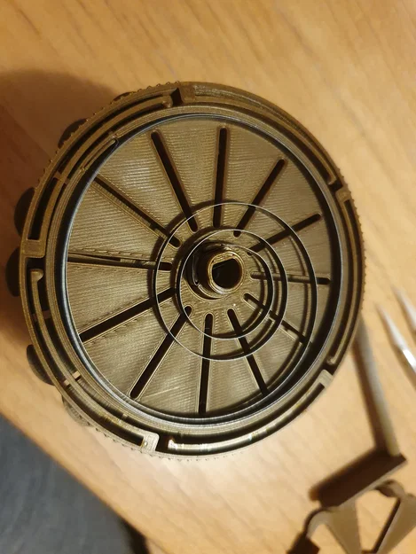 Adapter lò xo kim loại cho Universal Auto-Rewind Spoolholder - Image 1