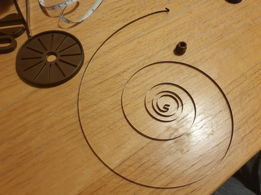 Adapter lò xo kim loại cho Universal Auto-Rewind Spoolholder - Image 8