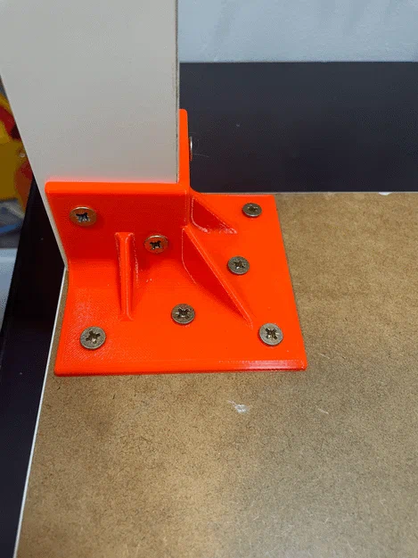 Bát gia cường chắc chắn cho bàn IKEA LACK (reinforcement bracket) - Image 1