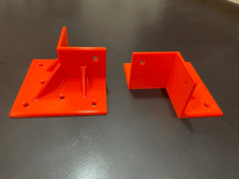 Bát gia cường chắc chắn cho bàn IKEA LACK (reinforcement bracket) - Image 2