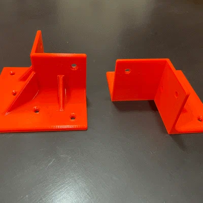 Bát gia cường chắc chắn cho bàn IKEA LACK (reinforcement bracket)