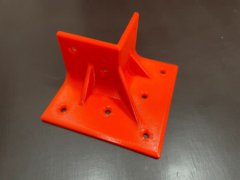 Bát gia cường chắc chắn cho bàn IKEA LACK (reinforcement bracket) - Image 3