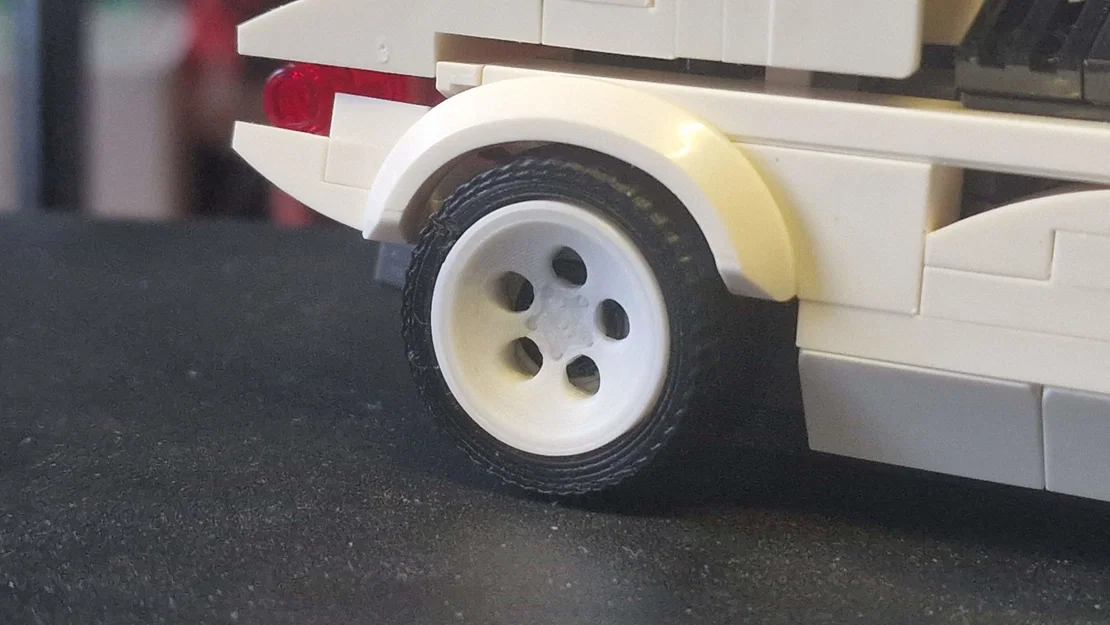 Mâm Deep Dish cho Lego Speed Champions Lamborghini Countach 76908 - Image 2