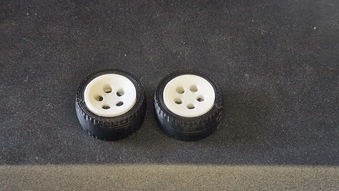 Mâm Deep Dish cho Lego Speed Champions Lamborghini Countach 76908 - Image 3