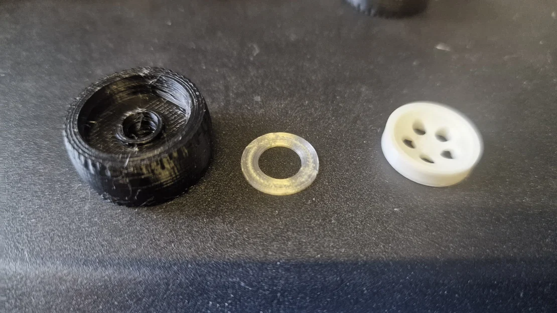 Mâm Deep Dish cho Lego Speed Champions Lamborghini Countach 76908 - Image 4