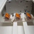 Ngàm gắn WAGO 221-413 & 415 lên thanh DIN (DIN-RAIL CLIP) 3D - Thumbnail 4