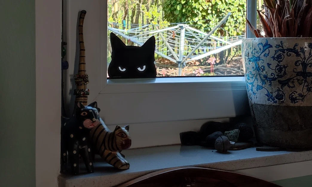 Mô hình trang trí Angry Guard Cat độc đáo - Tự in 3D tại nhà - Image 1