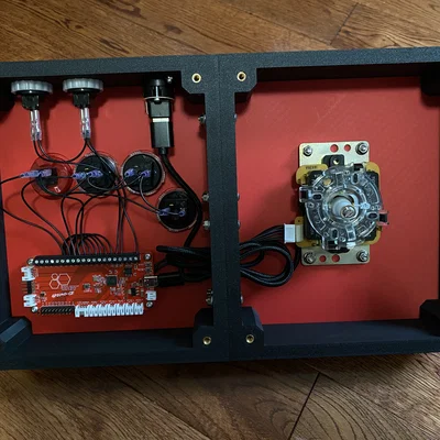 Open Stick - Arcade stick cỡ đầy in 3D (Open Source)