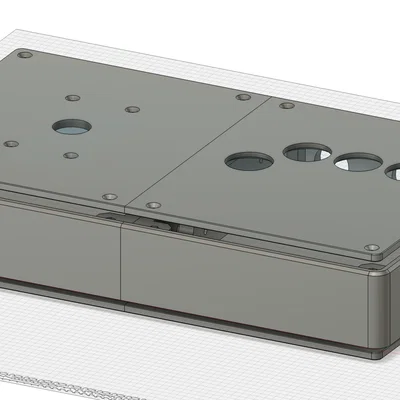 Open Stick - Arcade stick cỡ đầy in 3D (Open Source)