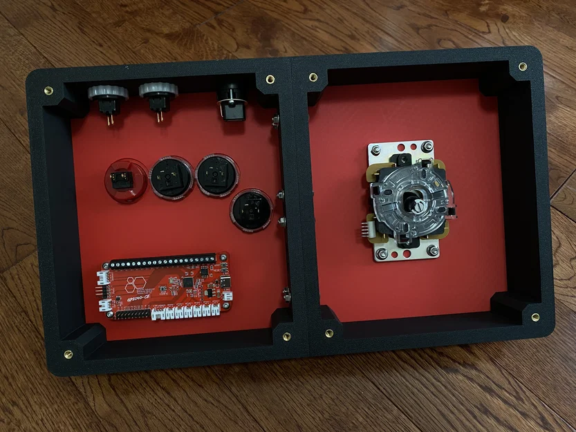 Open Stick - Arcade stick cỡ đầy in 3D (Open Source) - Image 5